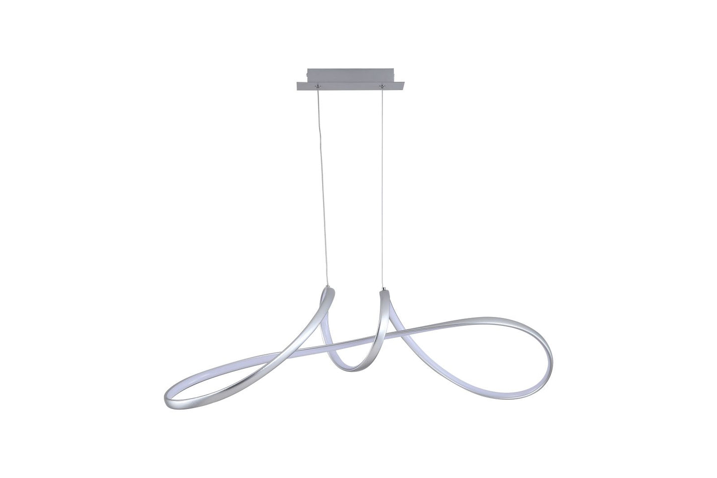 Searchlight Maisie LED Hanglamp, Grijs Metaal