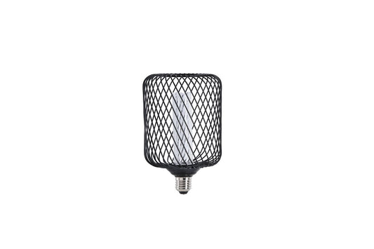 Searchlight RN Metaal cage RN BMC10316T Zwart color 4.5W Dimbaar
