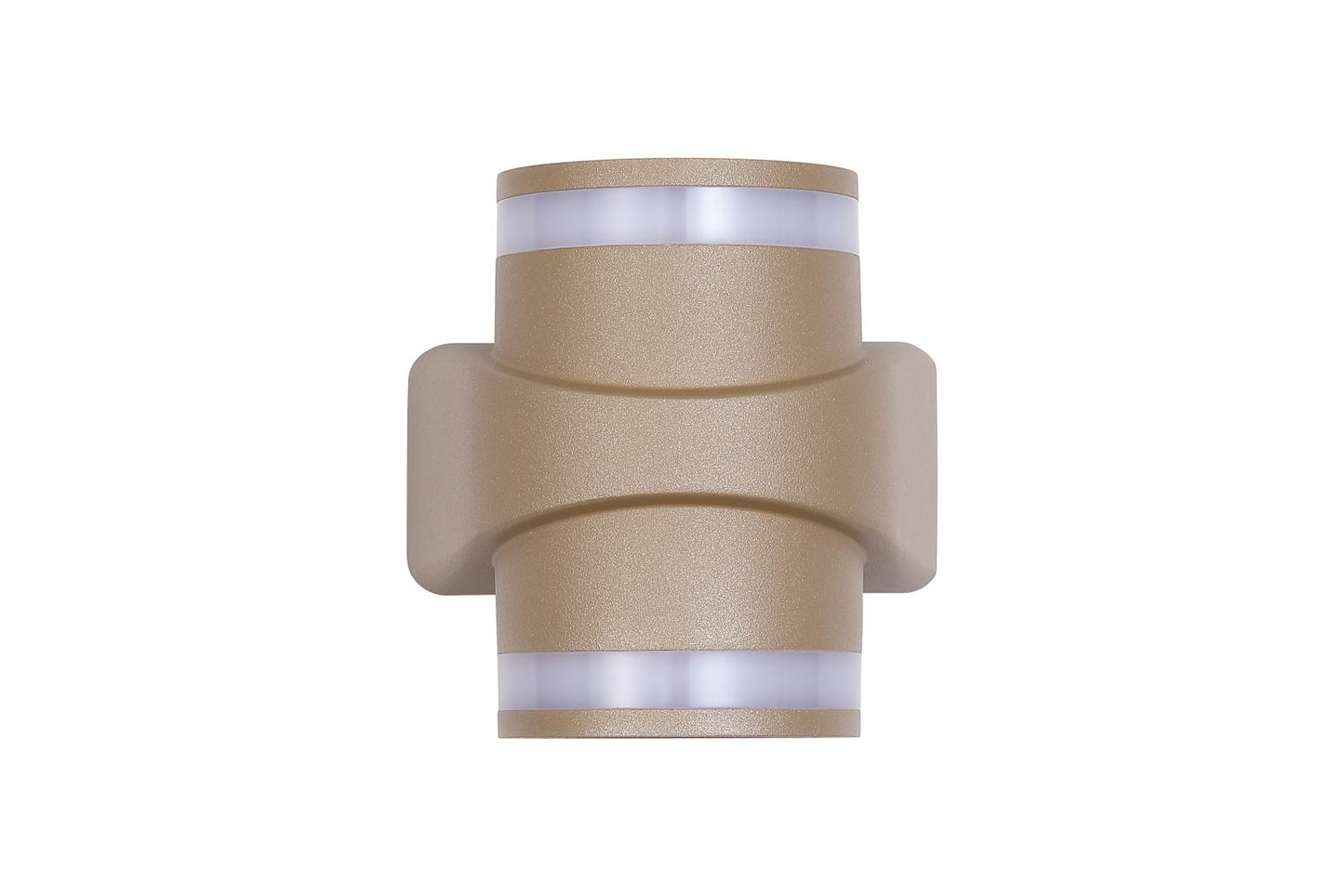 Searchlight Grip LED Buiten Wandlamp, Goud