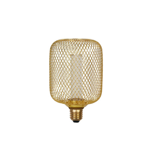 Searchlight Wire Mesh Effect Drum Lamp Goud Metaal(4.5W, 4000K)