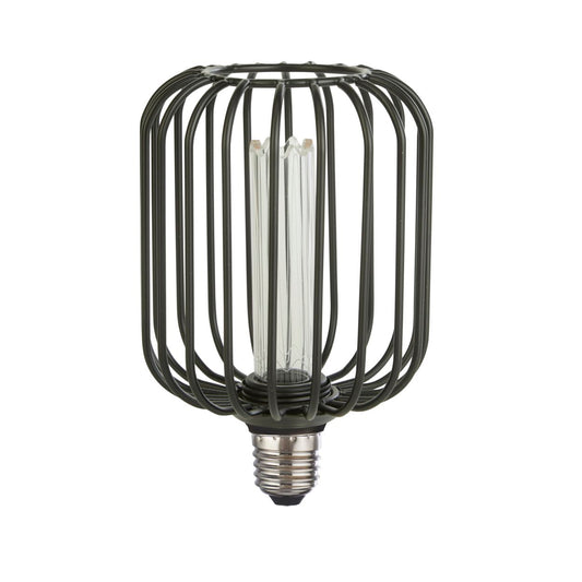Searchlight Drum Lamp Zwart Metaal (4.5W, 4000K)