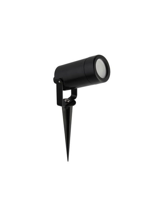 Searchlight Spikey Buiten Coastal Spot Zwart Polycarbonate