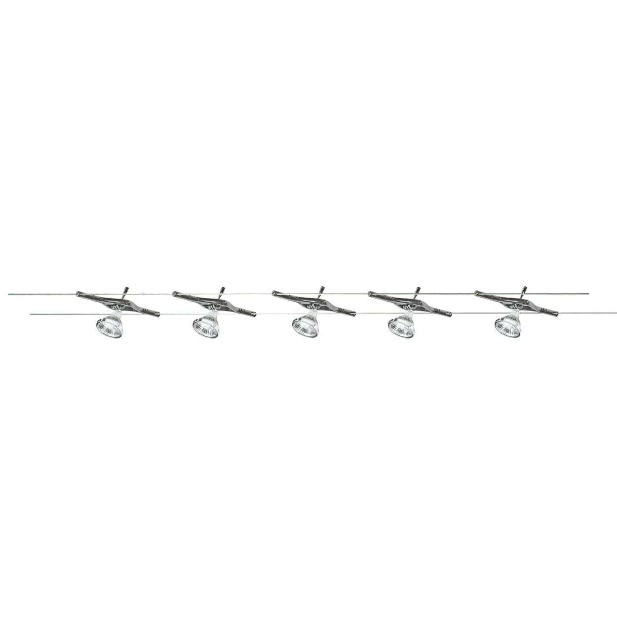 Searchlight Cable & Spot 5Lt LED Kit Chroom Metaal