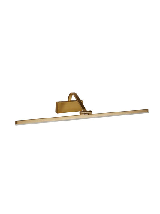 Searchlight Bilbao Picture Light Satin Messing Metaal