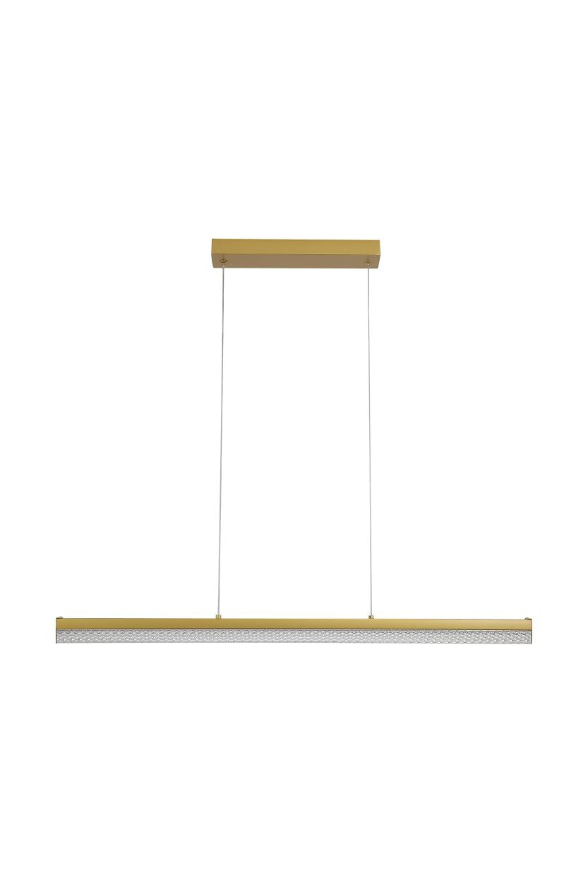 Searchlight Madeleine LED Hanglamp Light, Goud Metaal