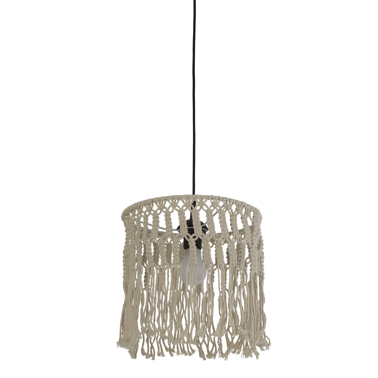 Searchlight Bahama Hanglamp with Hanglamp Macrame