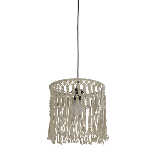 Searchlight Bahama Hanglamp with Hanglamp Macrame
