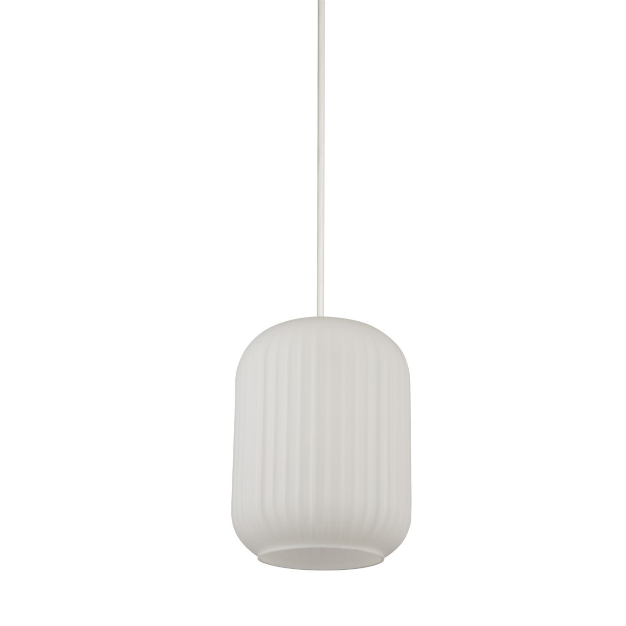 Searchlight Pearl Hanglamp Wit Mat Glas, Wit Hanglamp