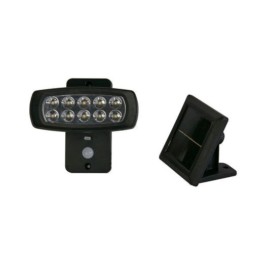 Searchlight Solar Buiten Wandlamp ABS & Helder Polycarbonate