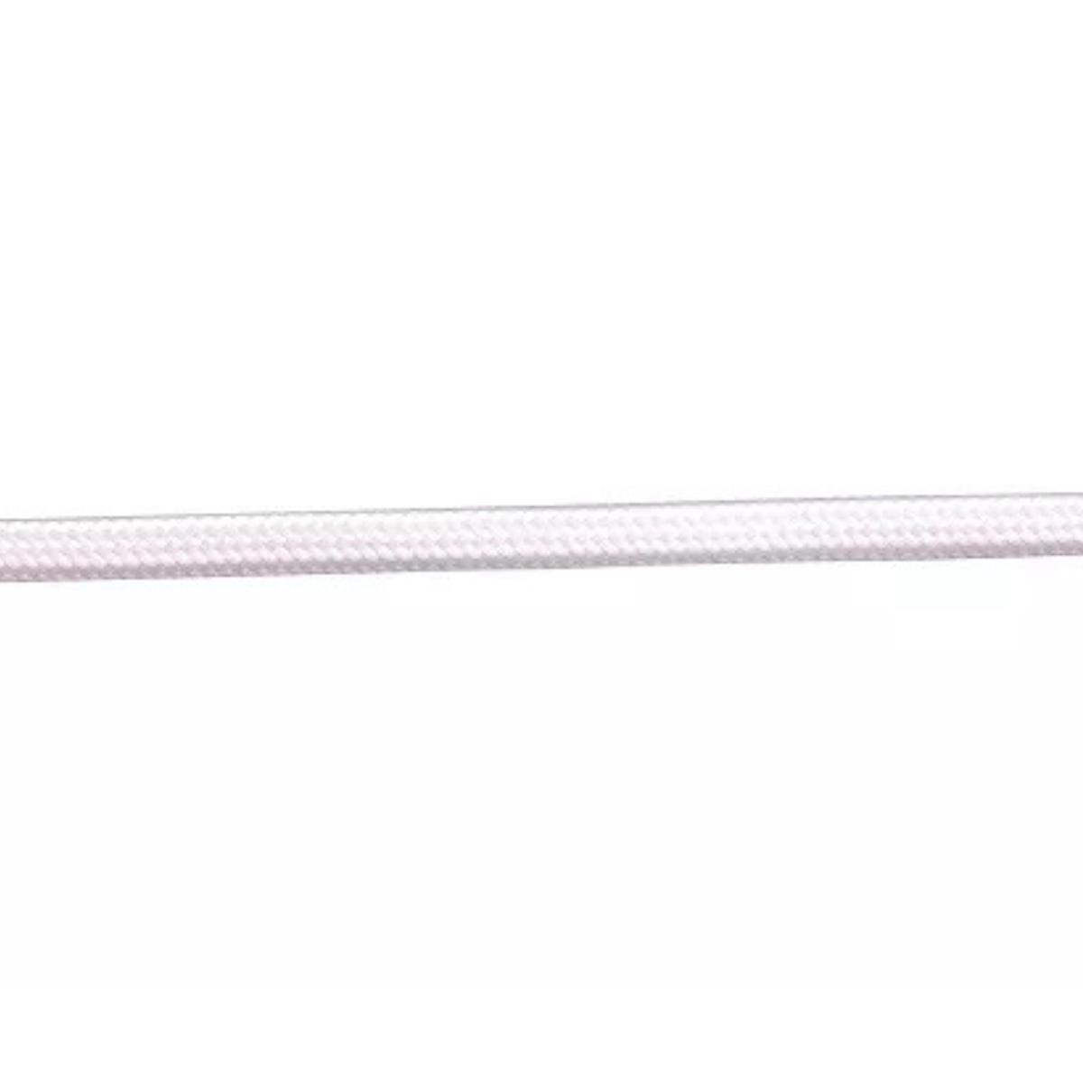 Stofkabel Wit per meter