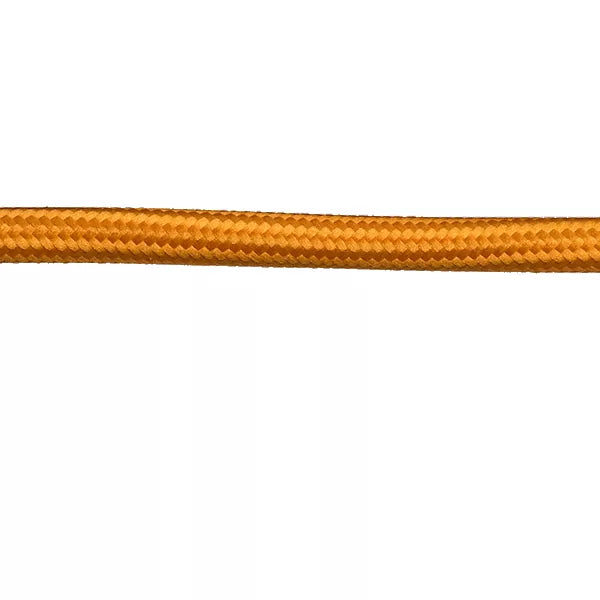 Stofkabel Mosterdgeel per meter