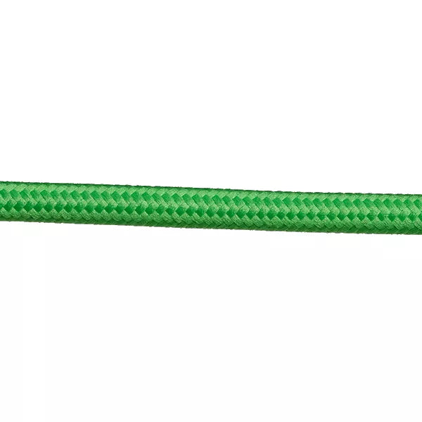 Stofkabel Kiwigroen per meter