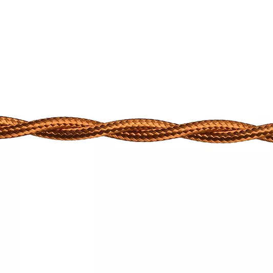 Stofkabel Gedraaid Whiskey per meter