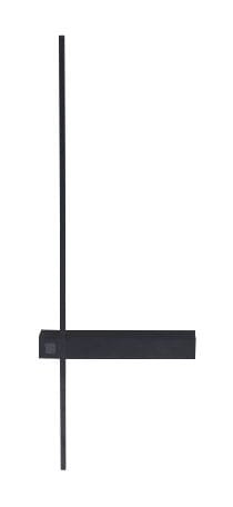 Maxlight W0281 Wandlamp Sabre 61 Cm Zwart Ip23