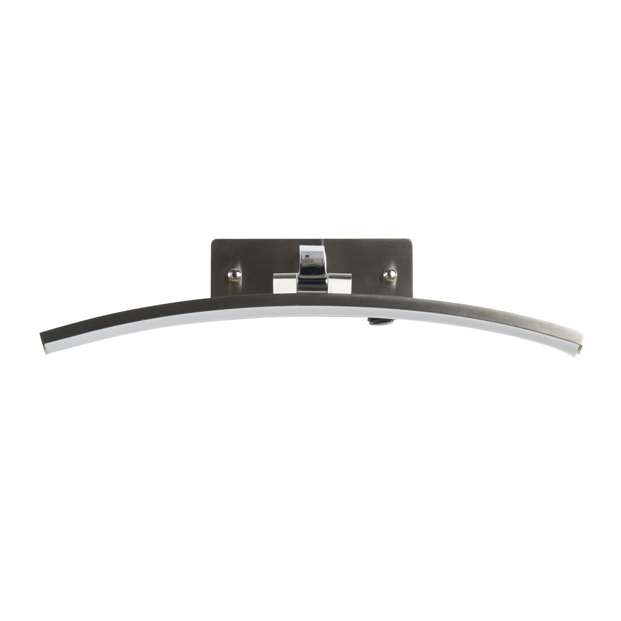 Searchlight Santorini Picture Light Satin Zilver & Gepolijst Chroom