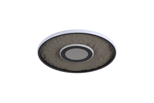 Searchlight Lumadisc LED Flush, Mat Zwart