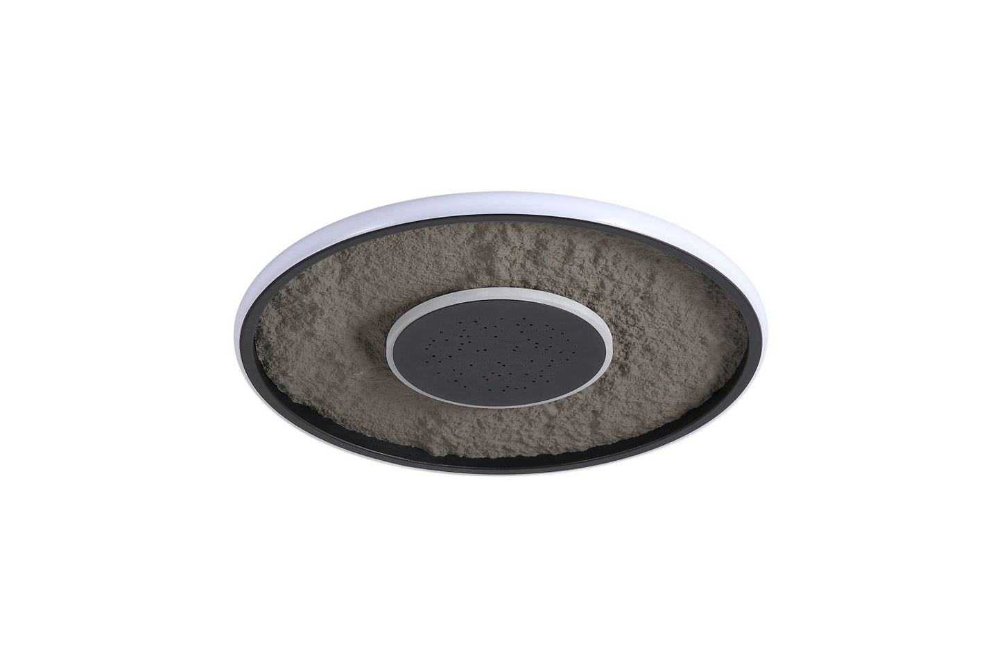 Searchlight Lumadisc LED Flush, Mat Zwart