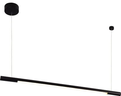 Maxlight P0354D Hanglamp Organic Horizon 100Cm Zwart Dimbaar