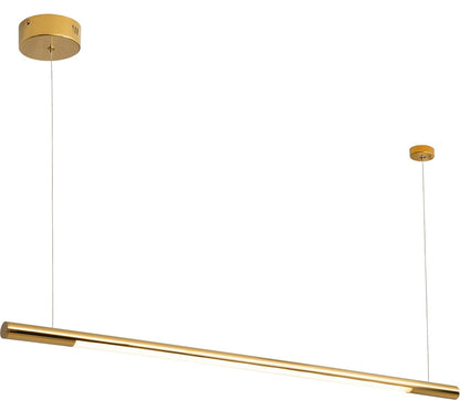 Maxlight P0356D Hanglamp Organic Horizon 100Cm Goud Dimbaar