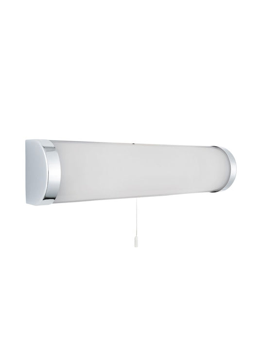 Searchlight Poplar 2Lt Wandlamp Chroom Metaal & Opal Glas