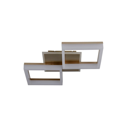 Searchlight Fence LED Flush, Goud