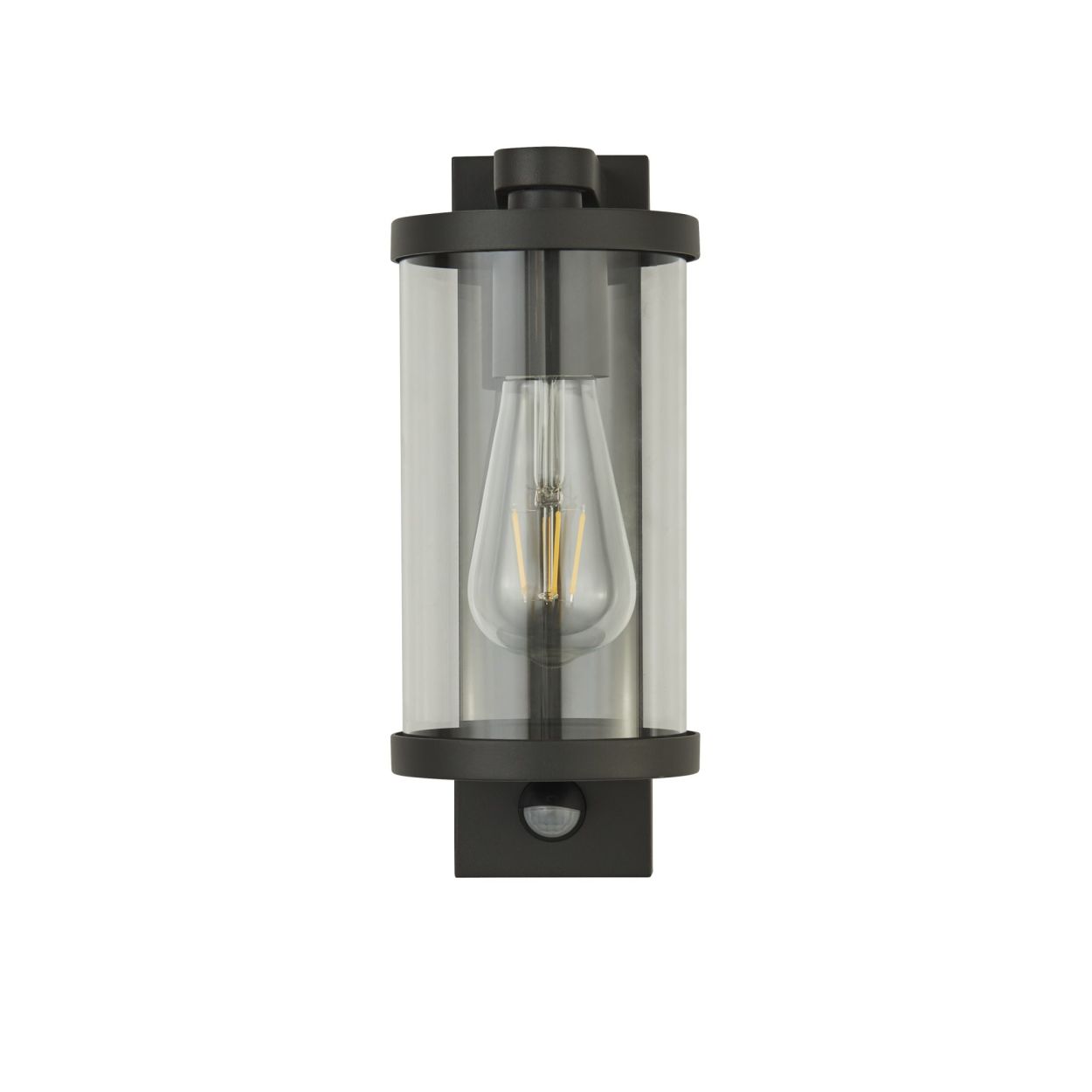 Searchlight Bakerloo Buiten Wandlamp Zwart Metaal & Polycarbonate