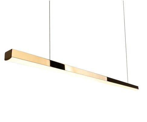 Maxlight P0425D Hanglamp Trio 1 Goud Dimbaar