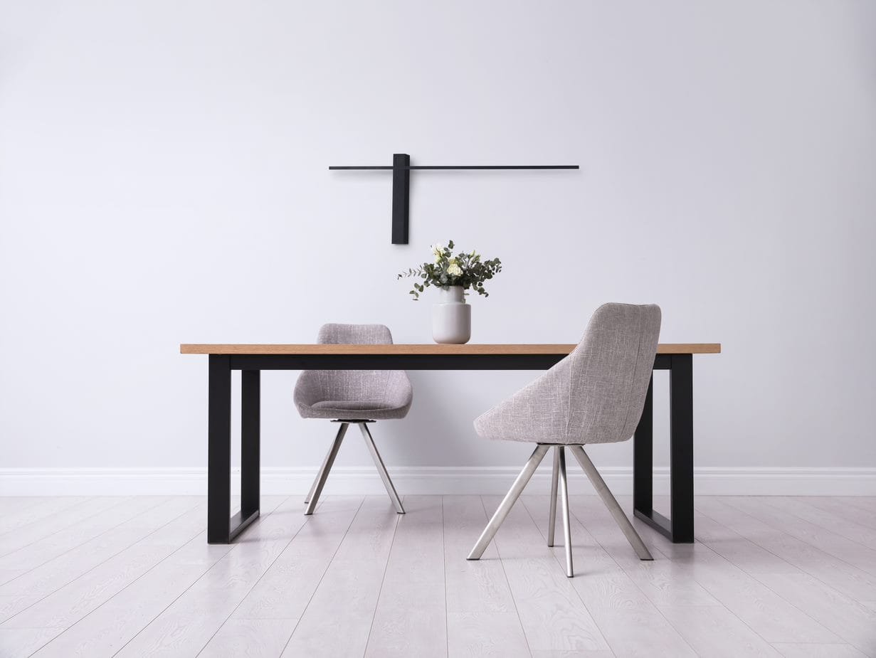 Maxlight W0281 Wandlamp Sabre 61 Cm Zwart Ip23