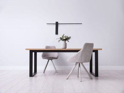 Maxlight W0281 Wandlamp Sabre 61 Cm Zwart Ip23