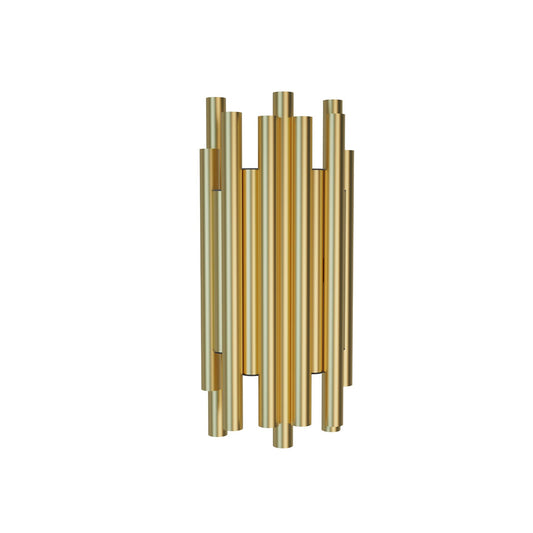 Maxlight W0311D Wandlamp Organic  Geborsteld Goud