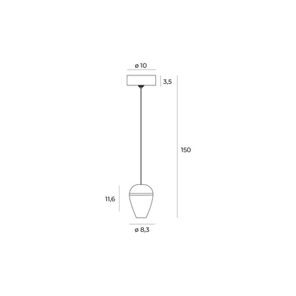 Maxlight P0471 Hanglamp Cometshine