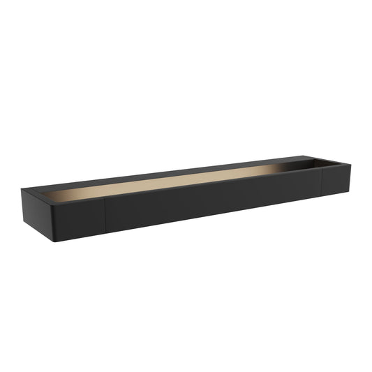 Maxlight W0307 Wandlamp Flink Zwart 45 Cm  Ip44