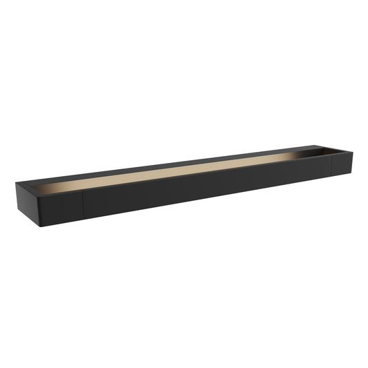 Maxlight W0309 Wandlamp Flink Zwart 60 Cm  Ip44