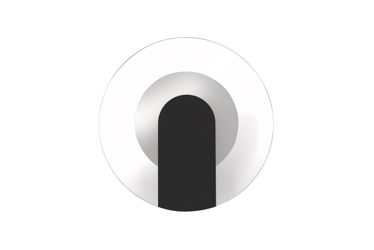 Searchlight Target LED Wandlamp, Sand Zwart Metaal