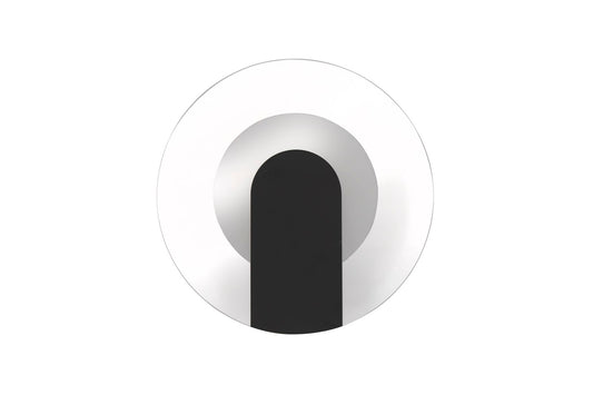 Searchlight Target LED Wandlamp, Sand Zwart Metaal
