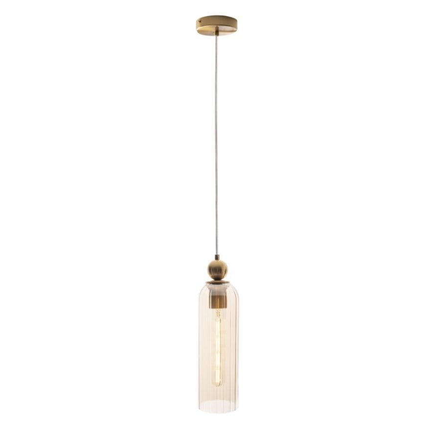 Maxlight P0510 Hanglamp Campanila Champagne Glas