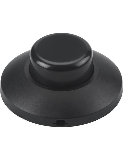SPL Rotary Foot Dimmer Trailing Edge LED 0-75W Black