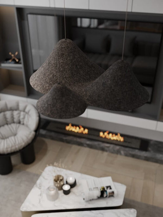 Maxlight P0565 Hanglamp Belmond Zwart&Grijs