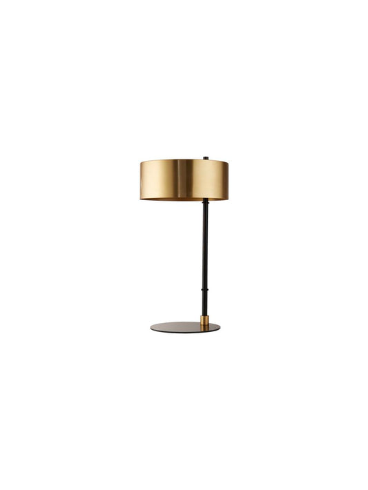 Searchlight Knox Tafellamp Zwart & Goud Metaal