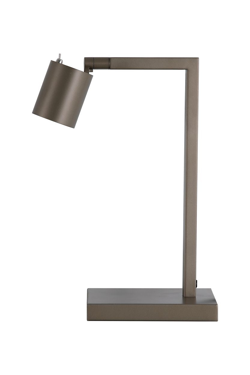 Searchlight Office 1Lt Tafellamp, Latte Metaal