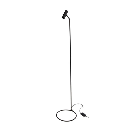 Searchlight Dulwich Vloerlamp Zwart Metaal
