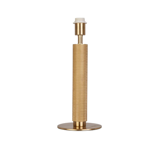 Searchlight Base Only London Tafellamp Knurled Goud Metaal