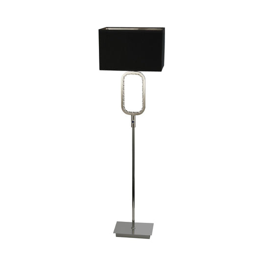 Searchlight Aura Vloerlamp LED Base Chroom with Kristal Glas