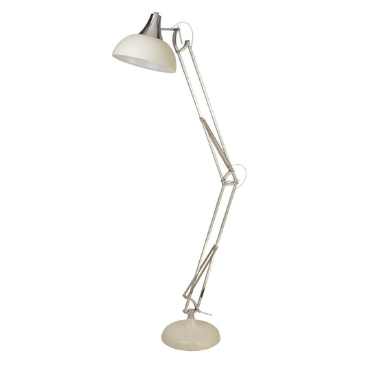 Searchlight Goliath Task Lamp Chroom & Crème Metaal