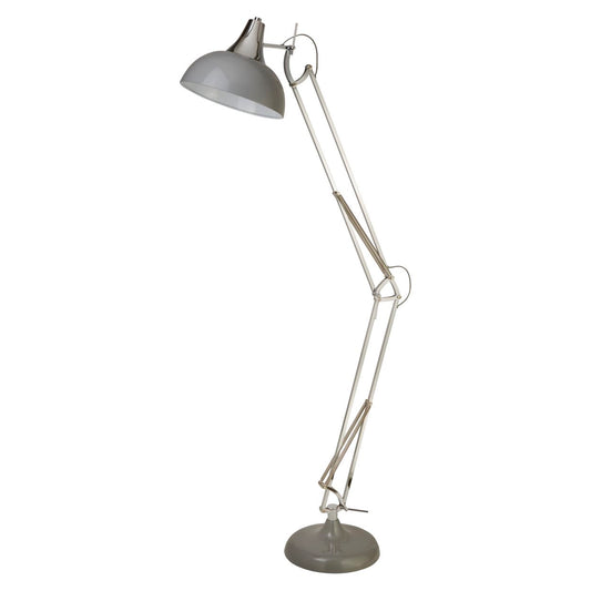 Searchlight Goliath Task Lamp Chroom & Grijs Metaal