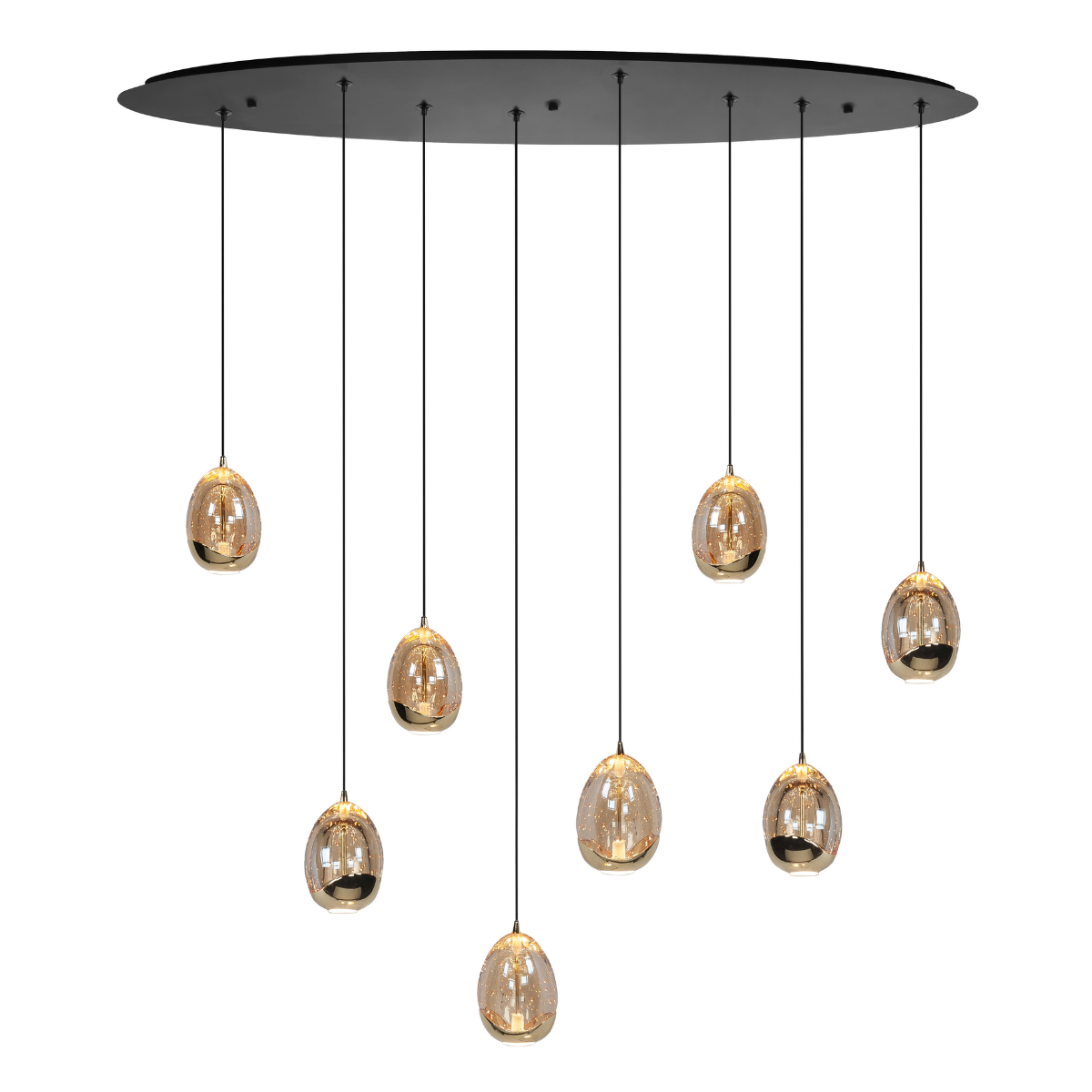 Highlight Hanglamp Golden Egg Ovaal 8L
