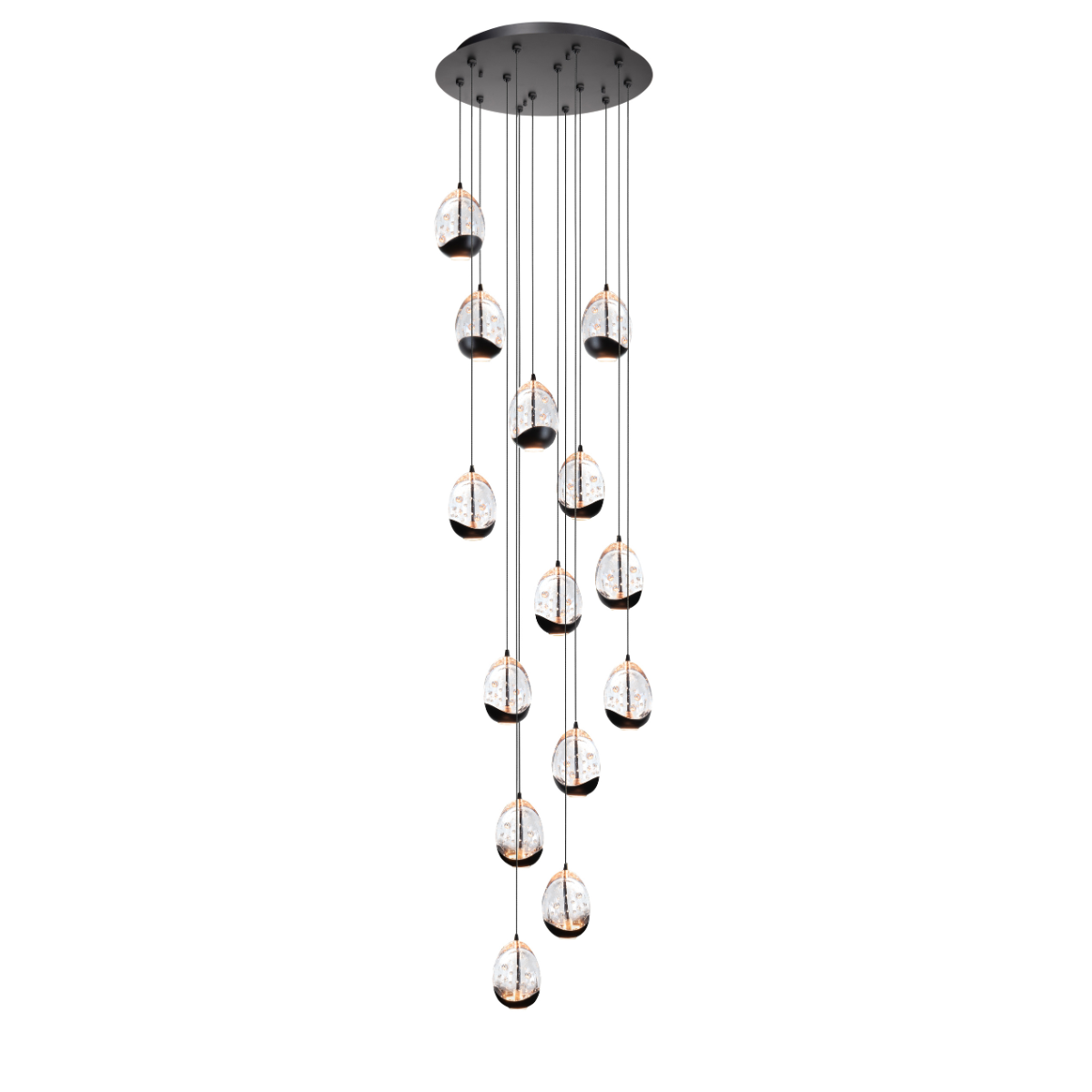 Highlight Hanglamp Clear Egg Rond 14L