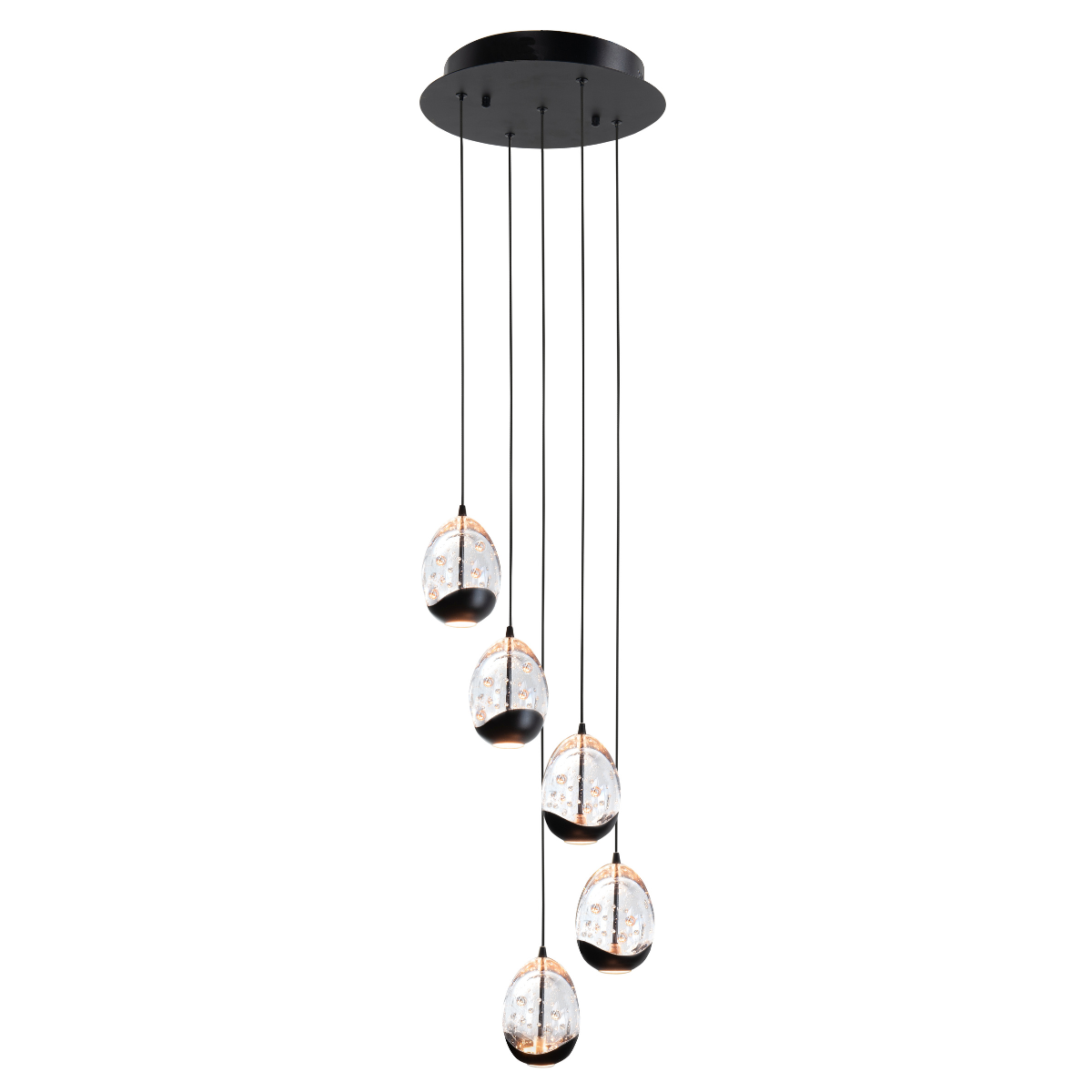 Highlight Hanglamp Clear Egg Rond 5L