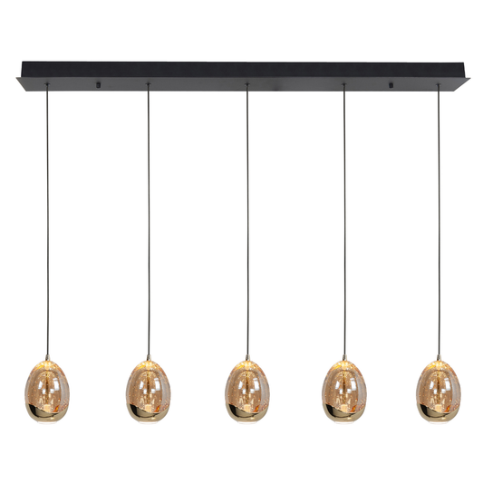 Highlight Hanglamp Golden Egg Recht 5L