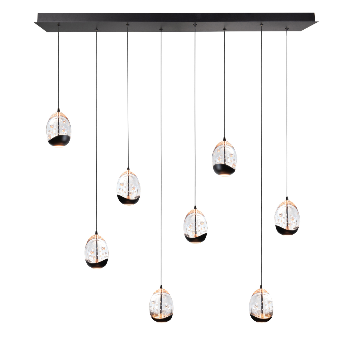 Highlight Hanglamp Clear Egg Recht 8L